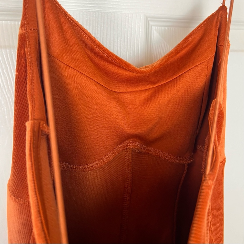 Burnt Orange Mini Dress - Picture 7 of 10